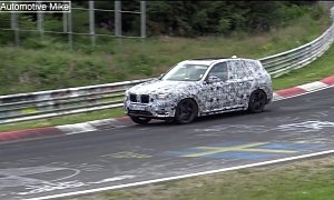 Hear the BMW X3 M Howl On the Nurburgring