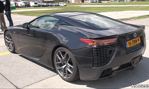Hear the Orchestra Concert Coming out of Lexus LFA’s Exhaust