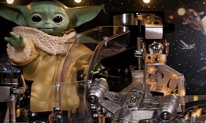 Heart-Melting Baby Yoda Featured in a $9,000 Limited Edition Pinball Machine