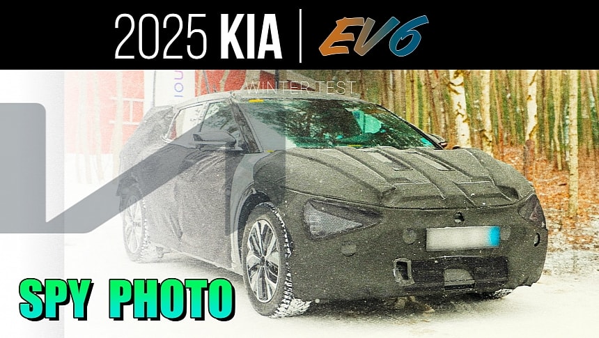 2025 Kia EV6 spy shots