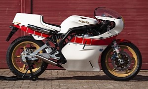 Heavily Customized Yamaha FZS600 Fazer Pays Tribute to a Two-Stroke GP Racer of Yore