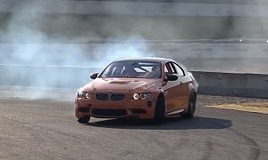 Heavily Modified BMW E92 M3 Burns Some Rubber to Remind Us of the S65 V8