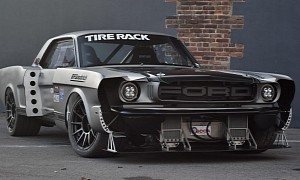 Heavily-Modified Coyote V8-Powered 1965 Ford Mustang Coupe Is a Head-Turner