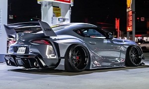 Heavily-Modified Toyota GR Supra Can Probably Make Babies Cry and Grown Men Weep