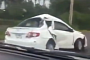 Heavy Damaged Toyota Corolla Drives Perfectly
