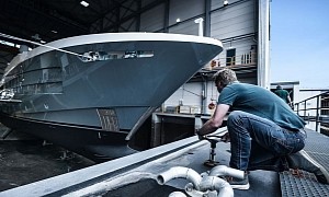 Heesen's 180-Foot Project Gemini Yacht Hits the Water as Reliance