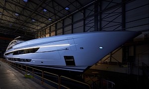 Heesen's Biggest, Fastest Luxury Superyacht Touches Water for the First Time