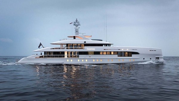 Home is Heesen's first superyacht with a FDHF and hybrid-electric propulsion