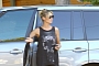 Heidi Klum Spotted in New Range Rover