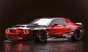 “Hella Clean” Dodge Is a Digital Widebody Kit for a Real, Sinister Challenger