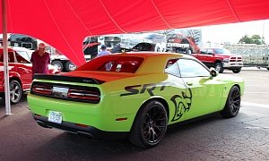 Hellcat Decals for the Dodge Challenger Spark a Debate