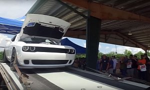 Hellcat Dyno World Record Attempt Delivers Obvious High-Octane Chaos