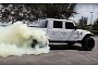 Hellcat-Engined Jeep Gladiator Does 0-60 MPH and 1/4-Mile, Comes Out Strong