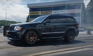 Hellcat-Engined Jeep Grand Cherokee Does Amazing 10.8s 1/4-Mile, Tops Trackhawk