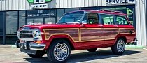 Hellcat-Powered 1989 Jeep Grand Wagoneer Combines 707 HP and Wood Paneling