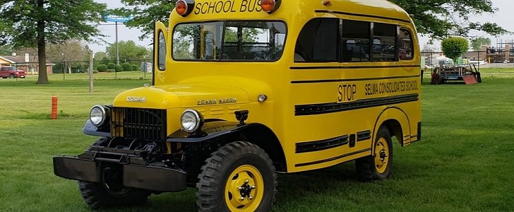 Hellcat-Powered Dodge Power Wagon School Bus