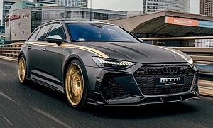 Hellish MTM-Forged Audi RS 6 Avant Strikes Gold Lightning Rods on Speed and Power Specs