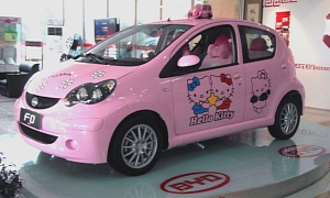Hello Kitty BYD F0: Pink Car Hell from China