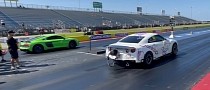 ‘Hello Kitty’ Nissan GT-R Drags Audi R8 in 3,000-HP Battle for Photo-Finish Glory