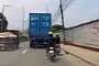 Helmet Saves Man’s Life as Heavy Truck Runs Over His Head
