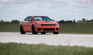 Hennessey 1,000 HP Dodge Charger Hellcat Widebody Hits the Track and the Dyno
