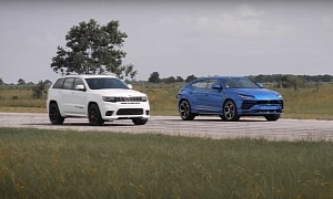 Hennessey Drag Races Jeep Trackhawk and Lamborghini Urus, Are New Mods in Tow?