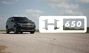 Hennessey H650 Chevrolet Suburban Packs Camaro ZL1-Matching Supercharged V8 Muscle