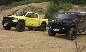 Hennessey Mammoth 2022 Unleashes Fury on a Hummer H2 in an Off-Road Battle Face-Off