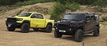 Hennessey Mammoth 2022 Unleashes Fury on a Hummer H2 in an Off-Road Battle Face-Off