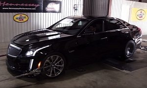 Hennessey Performance Working on 2016 Cadillac CTS-V, Here’s the Base Dyno