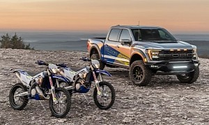 Hennessey's VelociRaptor 600 Sherco Edition Truck Comes With Two Dirt Bikes, Costs $205k