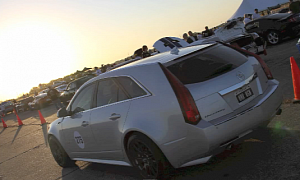 Hennessey Sets Cadillac CTS-V Standing Mile Record
