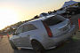 Hennessey Sets Cadillac CTS-V Standing Mile Record