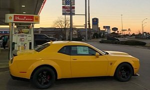 Hennessey Starts Working on 1,500 HP Dodge Demon with a Trip to the Gas Station