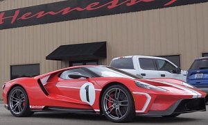 Hennessey Starts Working on 2018 Ford GT with Heritage Edition Development Car