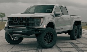 Hennessey VelociRaptor 6x6 Is the Biggest and Baddest Ford F-150 Raptor out There