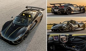 Hennessey Venom F5 Revolution Roadster Unveiled, Debut in 'Bare Carbon' Set for The Quail