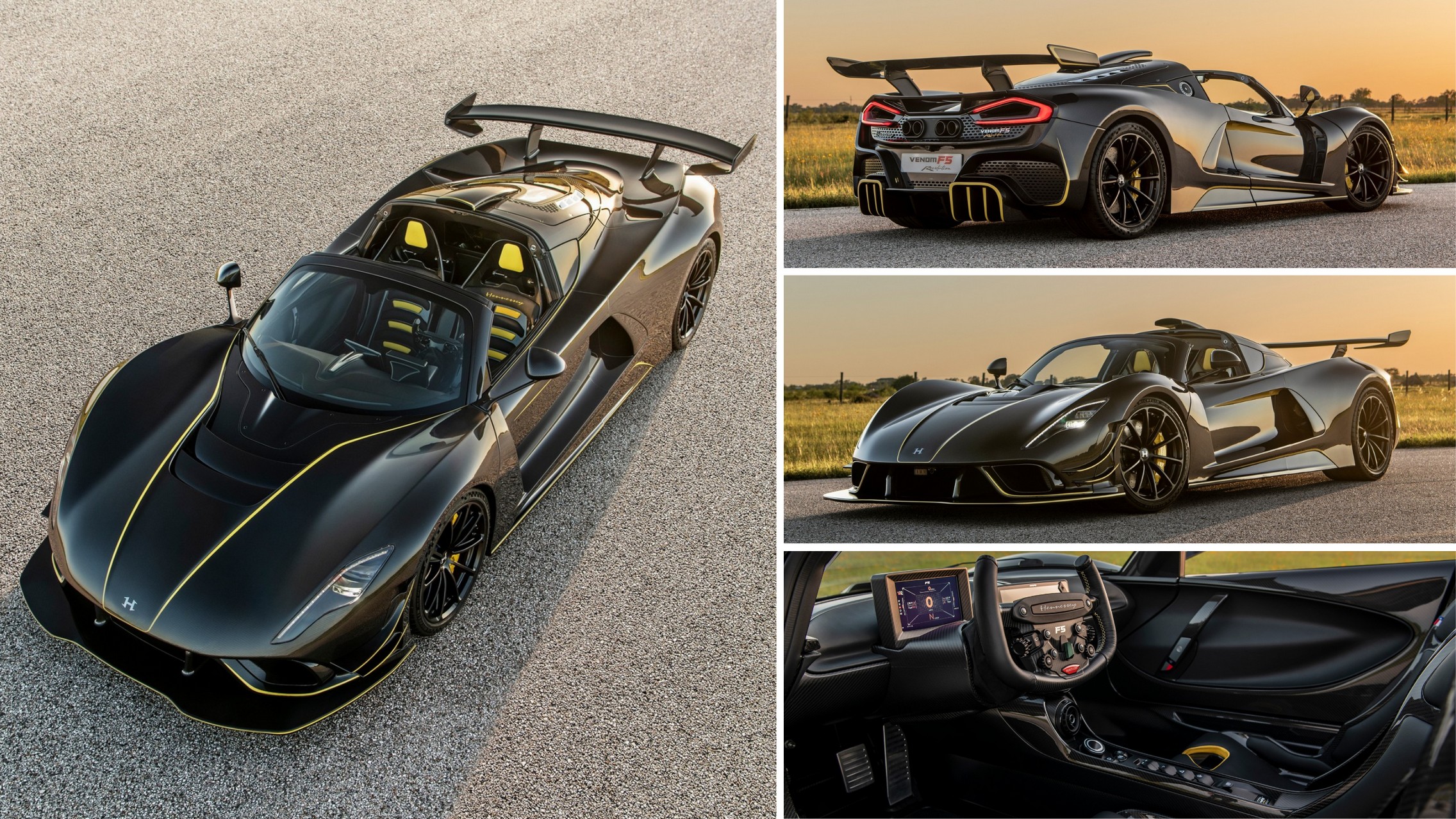 A Production Version of the Hennessey Venom F5 Hypercar Debuted