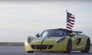 Hennessey Venom GT Spyder Sets New Open-Top Speed Record, Hits 256.6 MPH