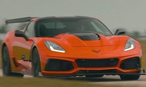 Hennessey ZR1 HPE 1000 Tears Up Pennzoil Proving Grounds, Proves Old Vettes Still Got It