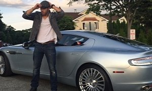 Hercules Actor Kellan Lutz Is Driving an Aston Martin Rapide S