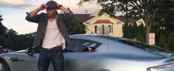 Hercules Actor Kellan Lutz Is Driving an Aston Martin Rapide S