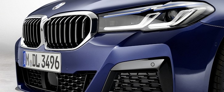 BMW 5-Series M Sport front end