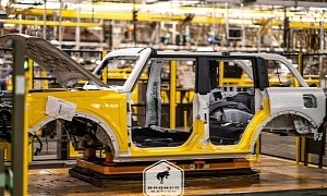 Here Are Pre-Production Pics of the 2021 Ford Bronco at Michigan Assembly Plant