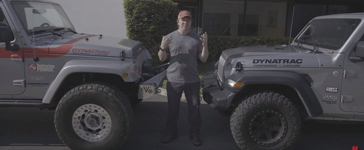 Jeep Wrangler JK vs JL spotting guide