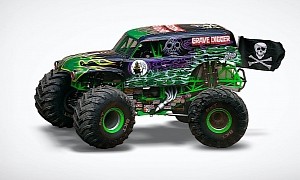 Here Come Pull-Back Max-D and Grave Digger, LEGO’s Latest Monster Jam Toys