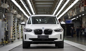 Here Comes the Chinese-Made BMW iX3, First One Rolls Off the Lines