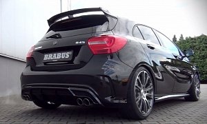Here Is Shmee Revving a Cold A 45 AMG from Brabus