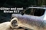 Here's the First Ever Glittery Rivian R1T, Only Exists in an Unreal Engine Jungle