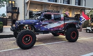 Here Is the Most American Jeep Gladiator You'll Ever See This Independence Day